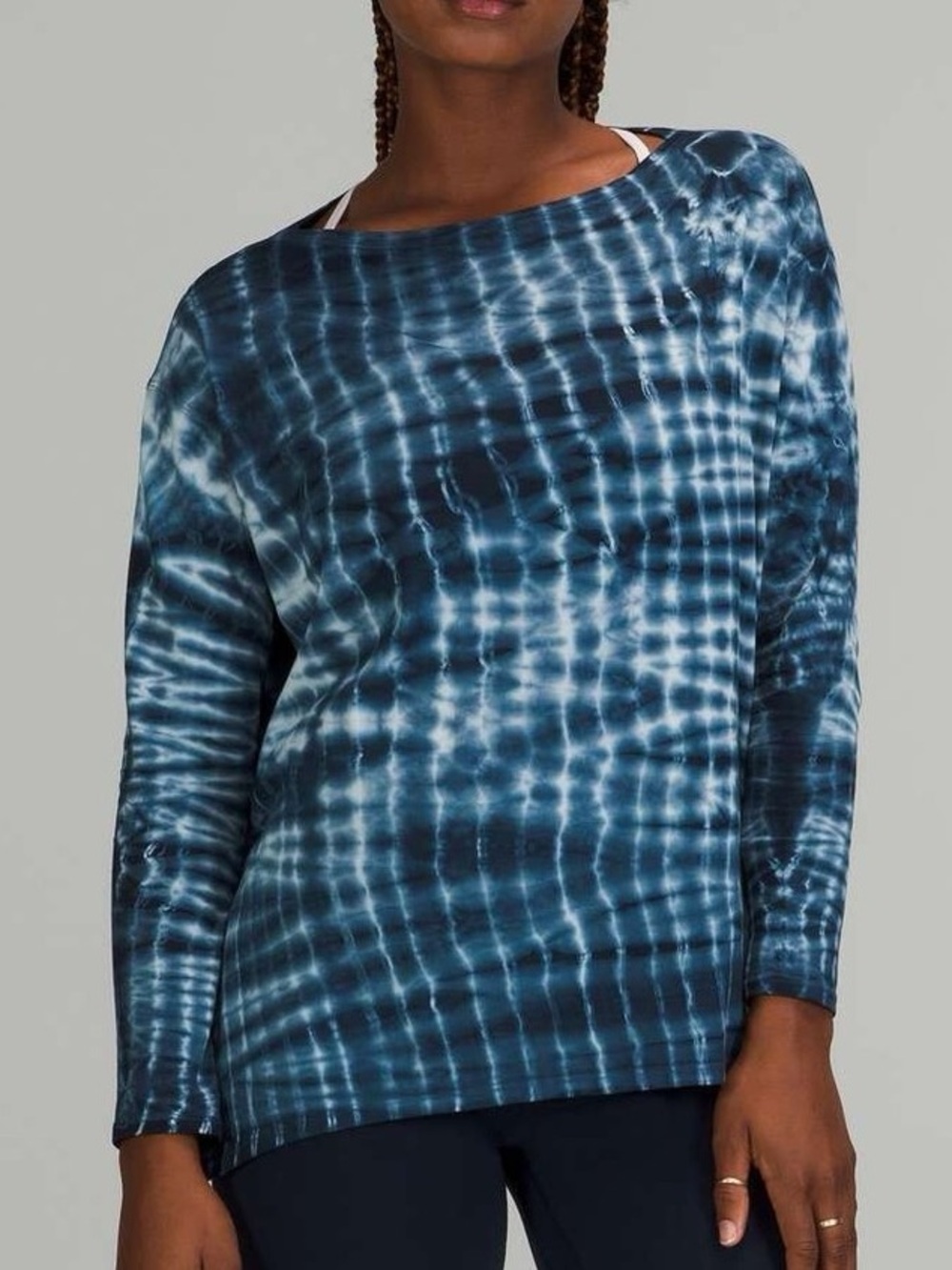 Lululemon Back in Action Long Sleeve Tie Dye Shirt